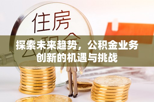 南票探索未来趋势，公积金业务创新的机遇与挑战