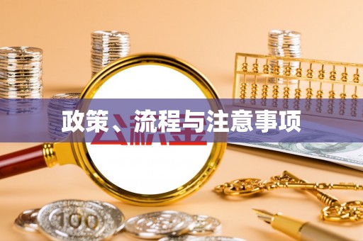 南票政策、流程与注意事项