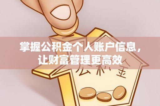 南票掌握公积金个人账户信息，让财富管理更高效