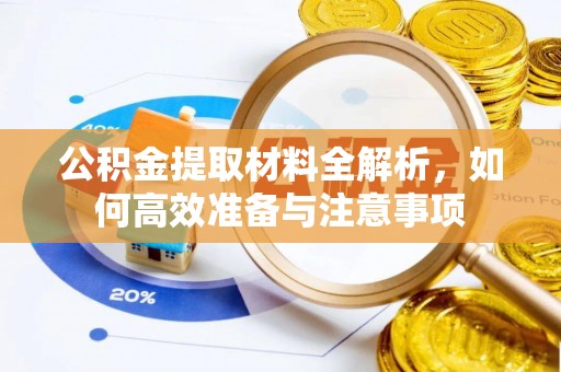 南票公积金提取材料全解析，如何高效准备与注意事项