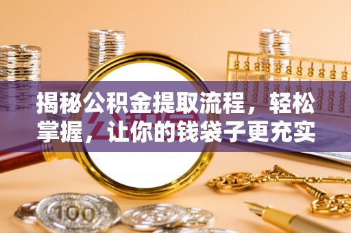 南票揭秘公积金提取流程，轻松掌握，让你的钱袋子更充实