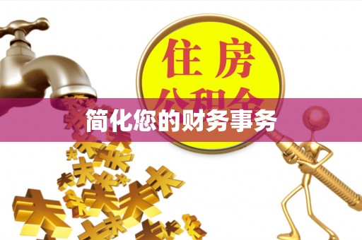 南票简化您的财务事务
